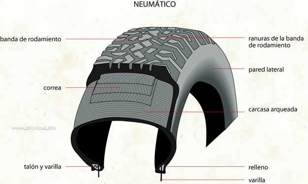 Neumático (Diccionario visual)